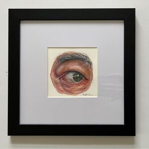 Original Watercolor Painting of a human eye by me (Shannon Perrie/Perrie…